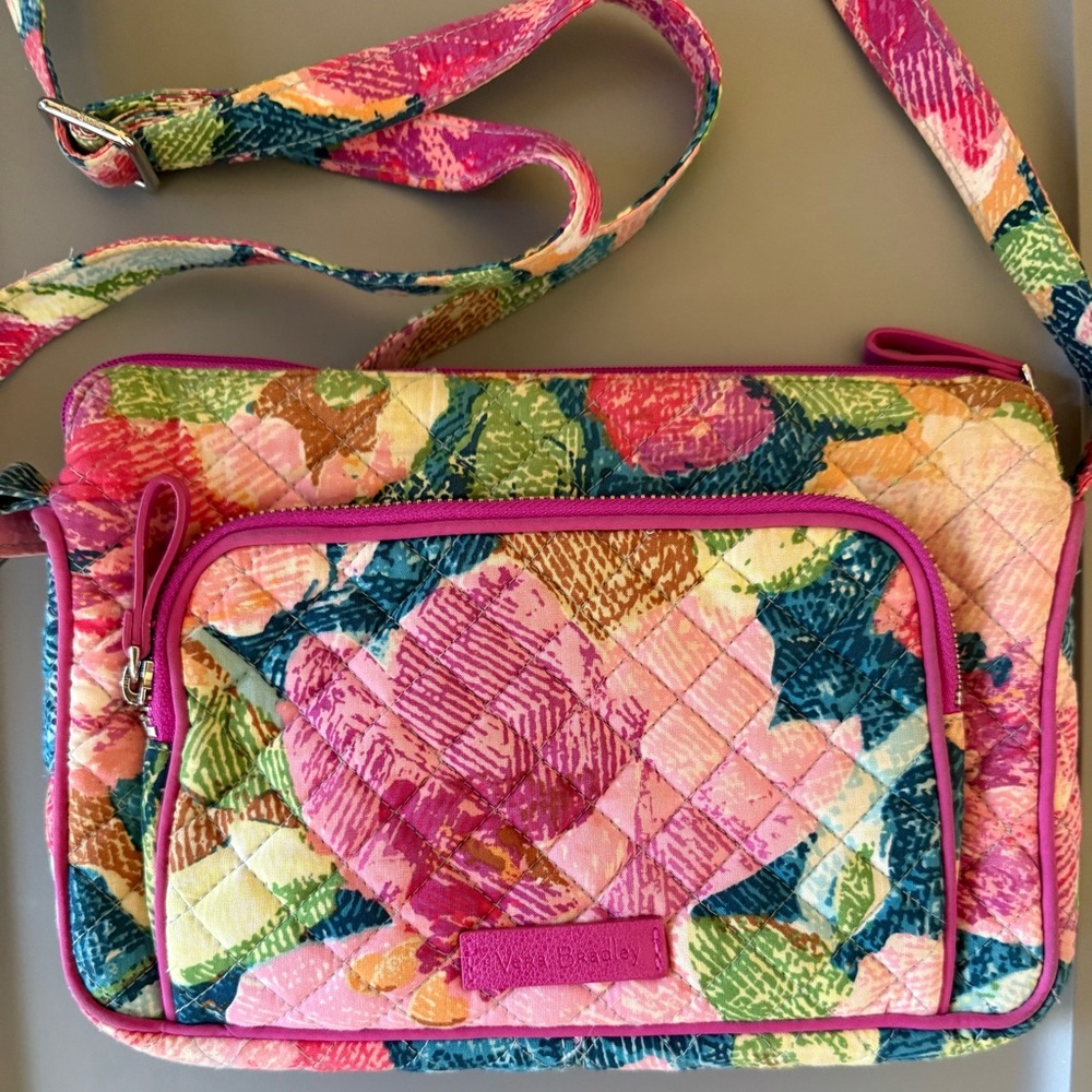 Vera Bradley Little Hipster Crossbody Purse With Rfid Protection Crossbody Purse - Picture 4 of 7